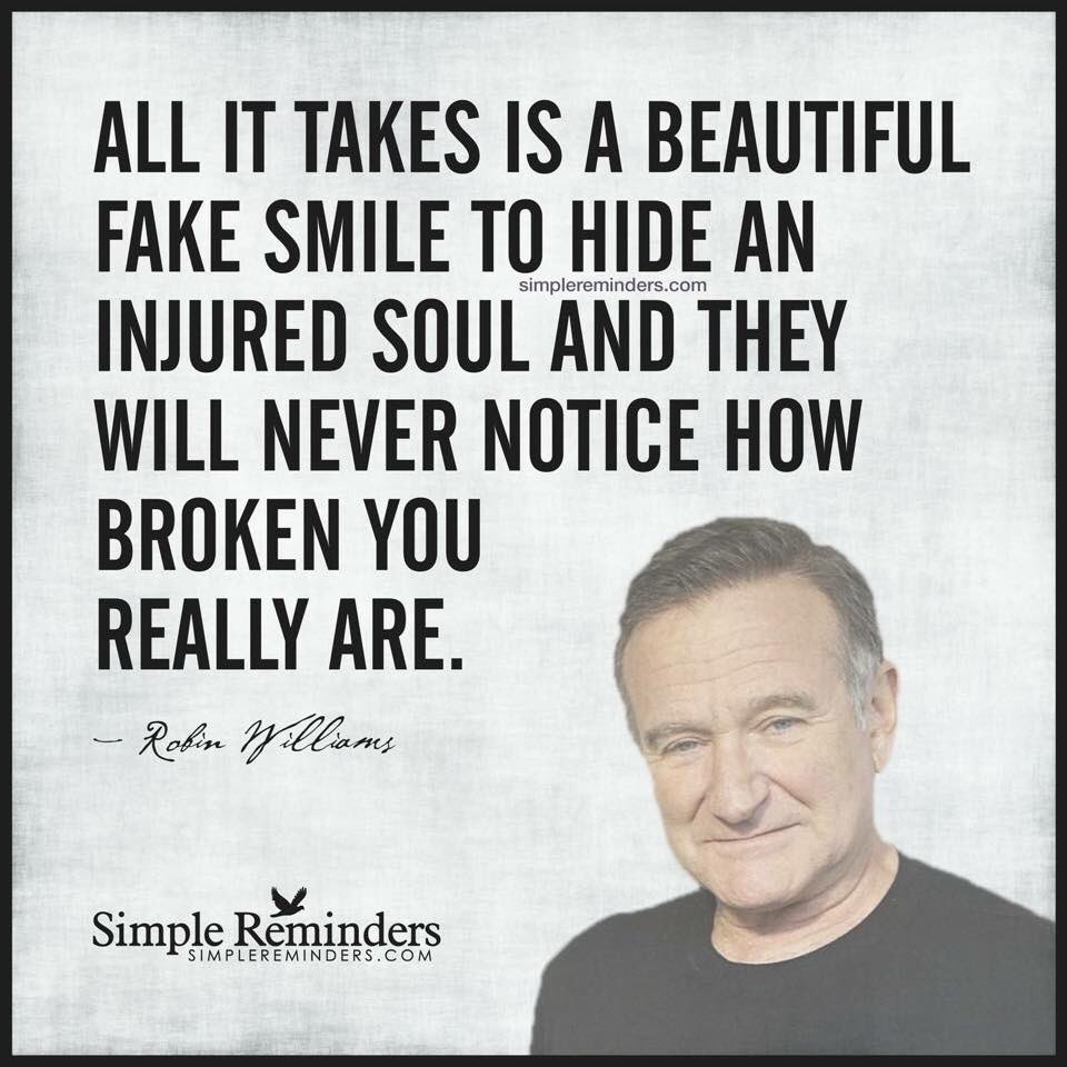 Fake Smile Robin Williams