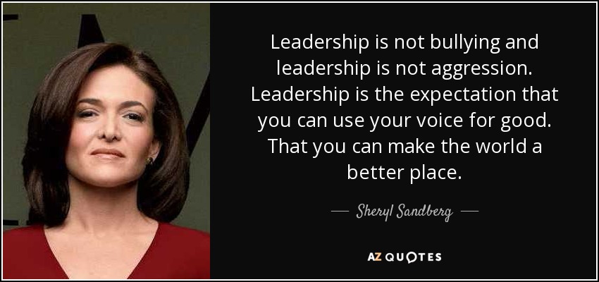 Sheryl Sandberg quote