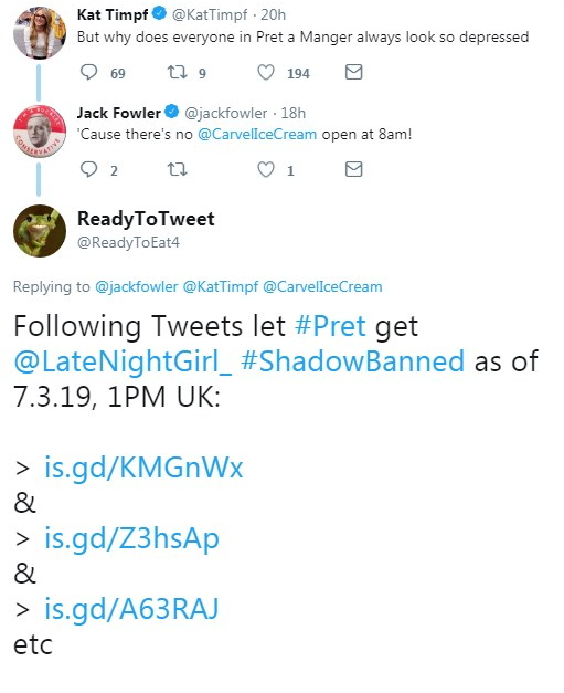 2019-03-07 Tweet got ReadyToEat4 shadow banned