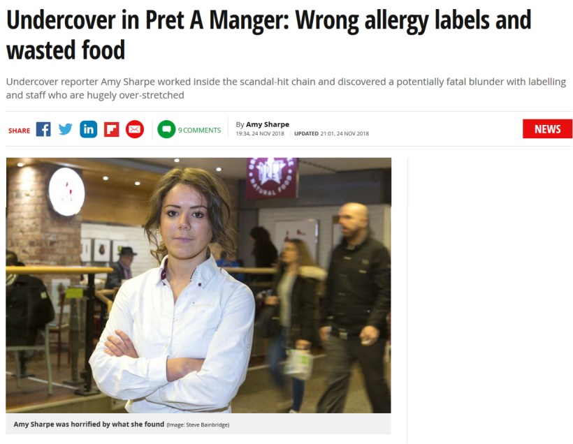 2018-11-25 Amy Sharpe Undercover in Pret