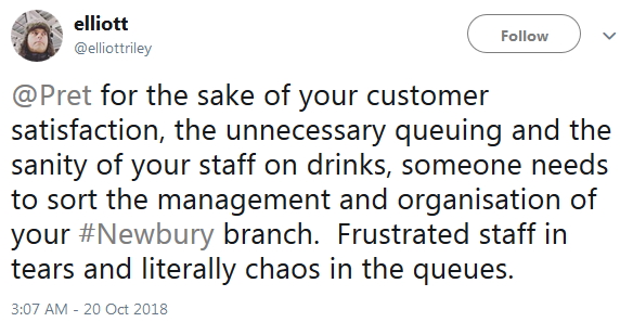 Pret Staff Cry