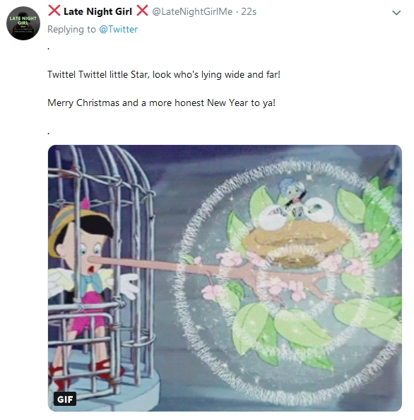 2018-12-23 my twittel star re to shadow ban lie2