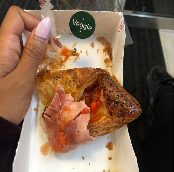 2019-05-03 Ham instead of Veg croissant