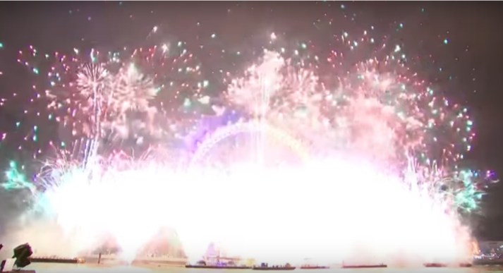 London Eye Fireworks