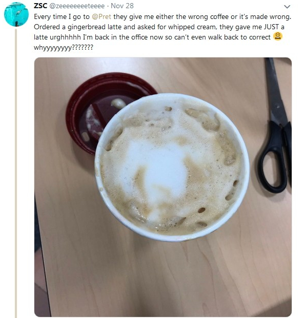 2018-11-28 Wrong Coffee