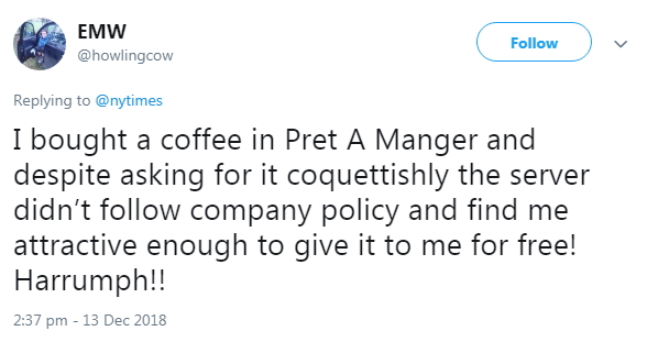 2018-12-13 NOT attractive for free coffee