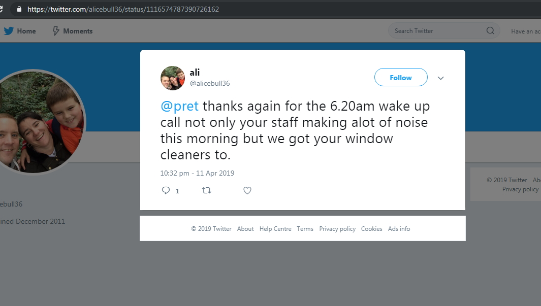 2019-04-12 Shadow ban example 4ABWE Staff1