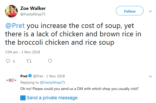 2018-11-10 Chick BrocRice Soup Increase Price