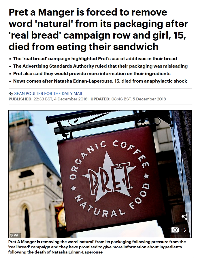 Pret to remove Natural