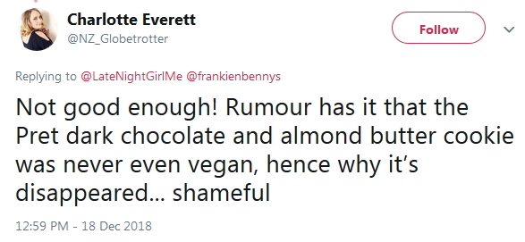 Vegan not Vegan Rumour2