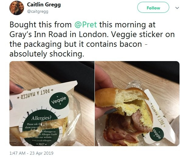 2019-04-23 Veggie sticker on ham buttie