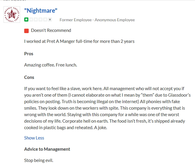 2019-06-11 Nightmare Stop Being Evil