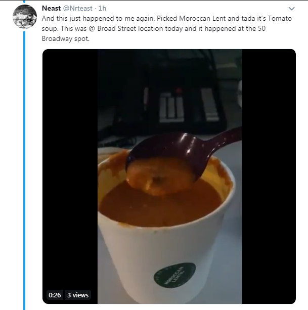 2019-12-26 Wrong soup Pret USA