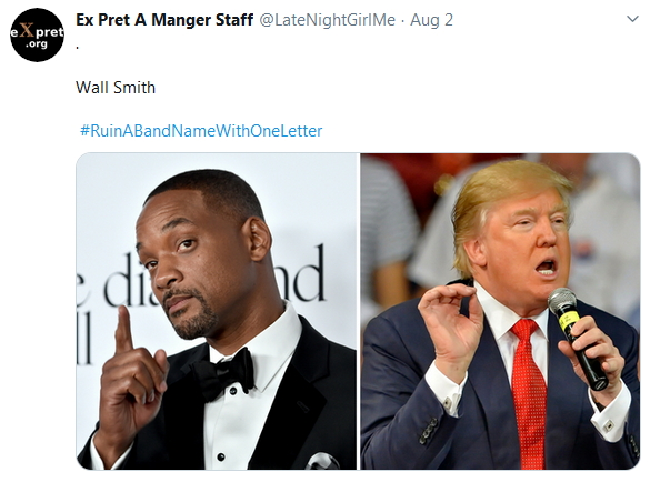 2019-08-02 RuinBandNameWith1Letter Wall Smith