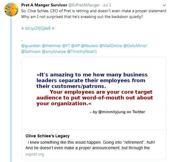 2019-07-01 ExPret tweet to the press retirement