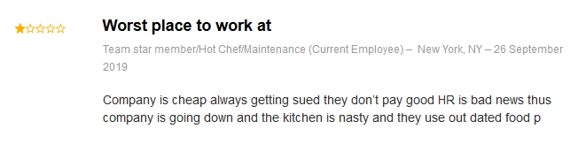 2019-09-26 WOrst place always getting sued