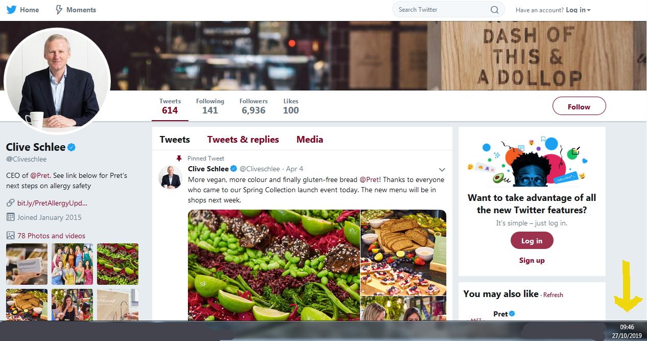 2019-10-27 Schlee still CEO