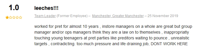 2019-11-26 leeches Indeed TL review