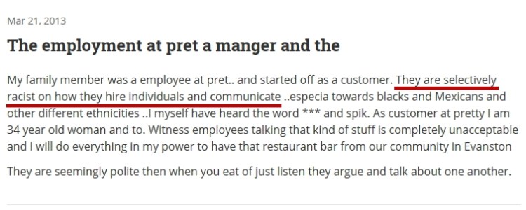 USA 2013 Review racist