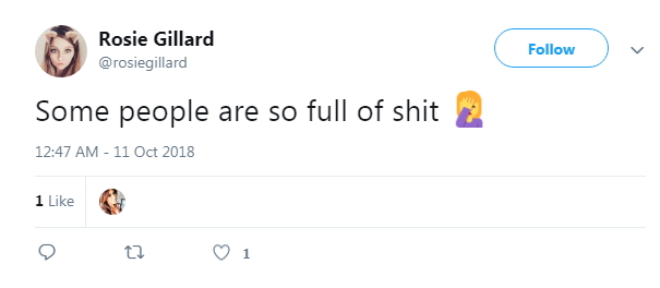 2018-10-11 Full of shit