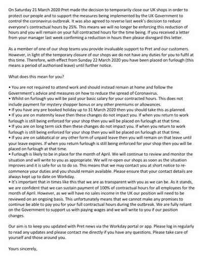 2020-03-21 Pret paycut reverse letter