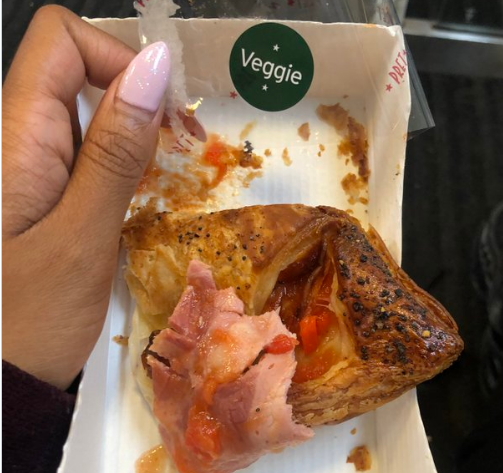 Veggie Veg Ham Croissant